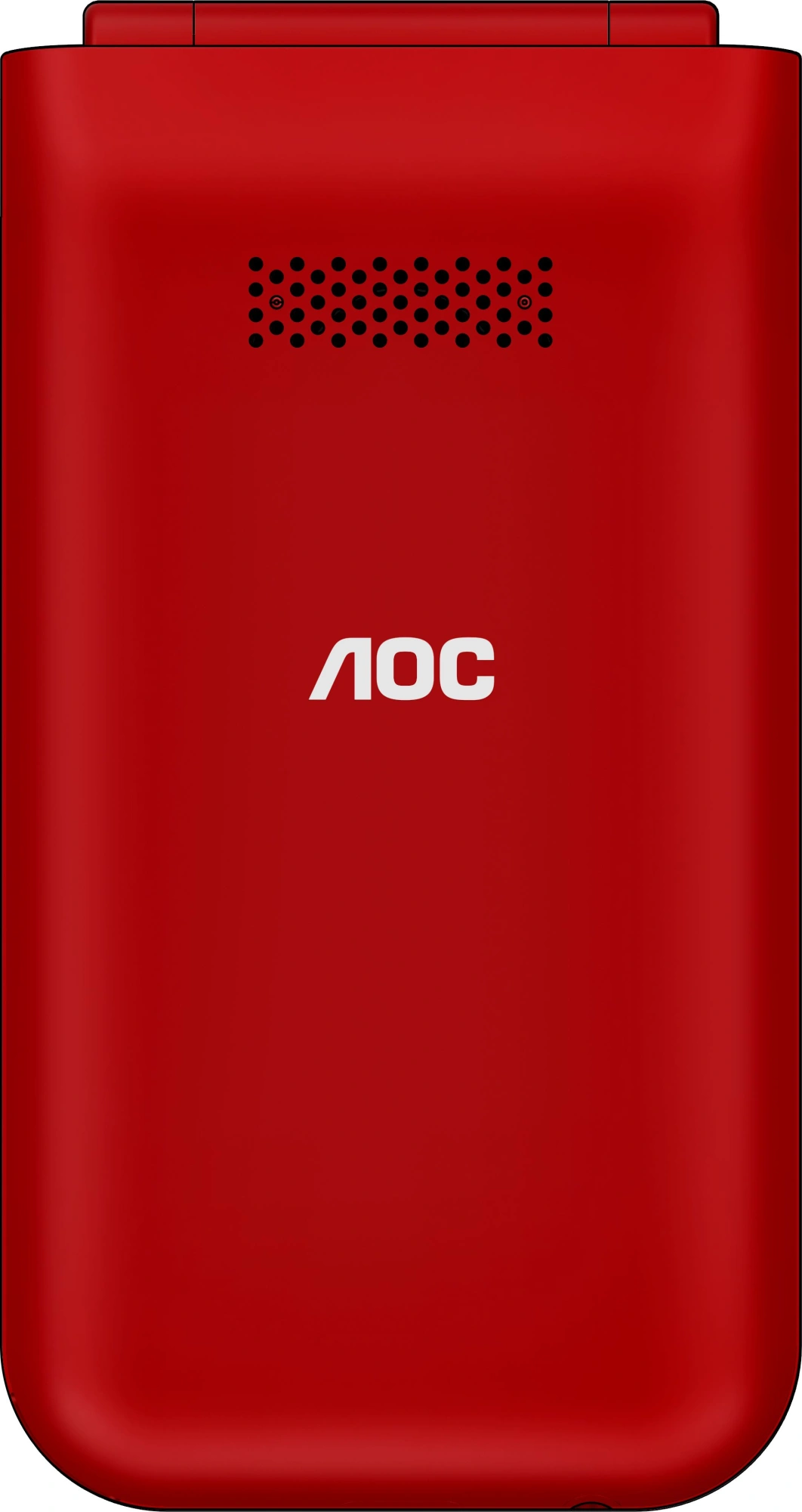 Мобильный телефон AOC 285 A красный раскладной 2Sim 2.8" 240x320 RTOS 0.3Mpix GSM900/1800 FM microSD max32Gb — миниатюра 3
