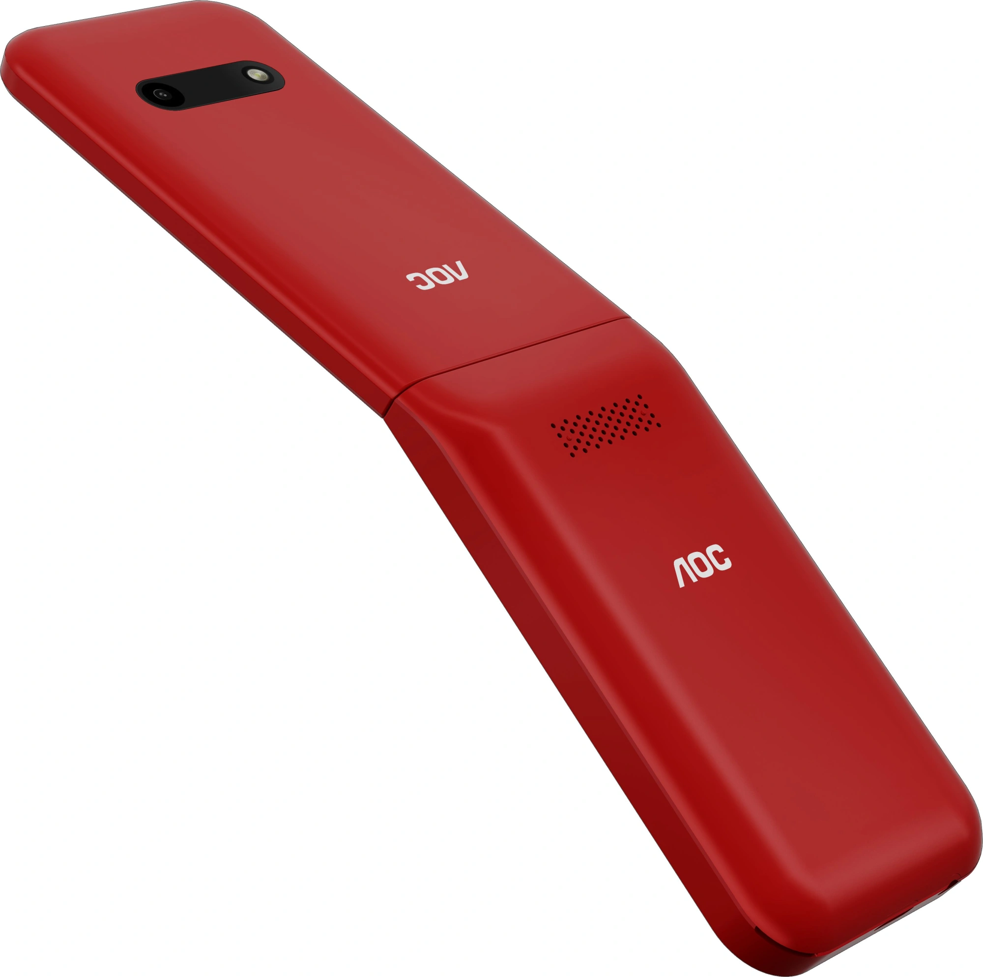 Мобильный телефон AOC 285 A красный раскладной 2Sim 2.8" 240x320 RTOS 0.3Mpix GSM900/1800 FM microSD max32Gb — миниатюра 5