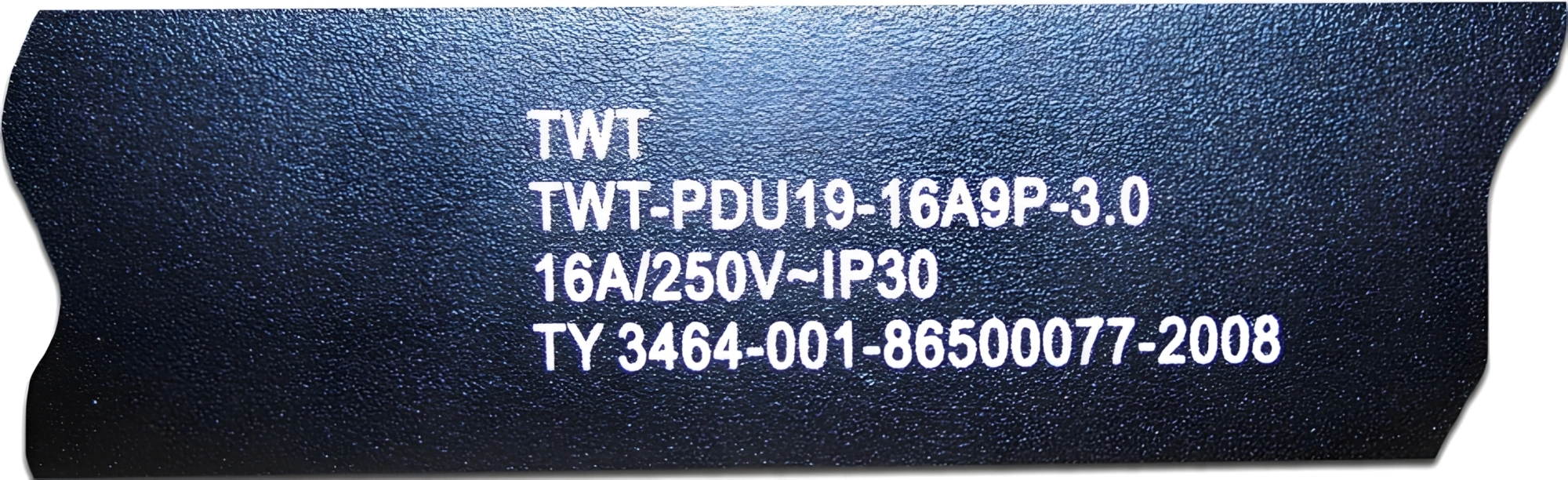 Блок распределения питания Lanmaster TWT-PDU19-16A9P-3.0 гор.размещ. 9xSchuko базовые 16A Schuko 3м — миниатюра 3