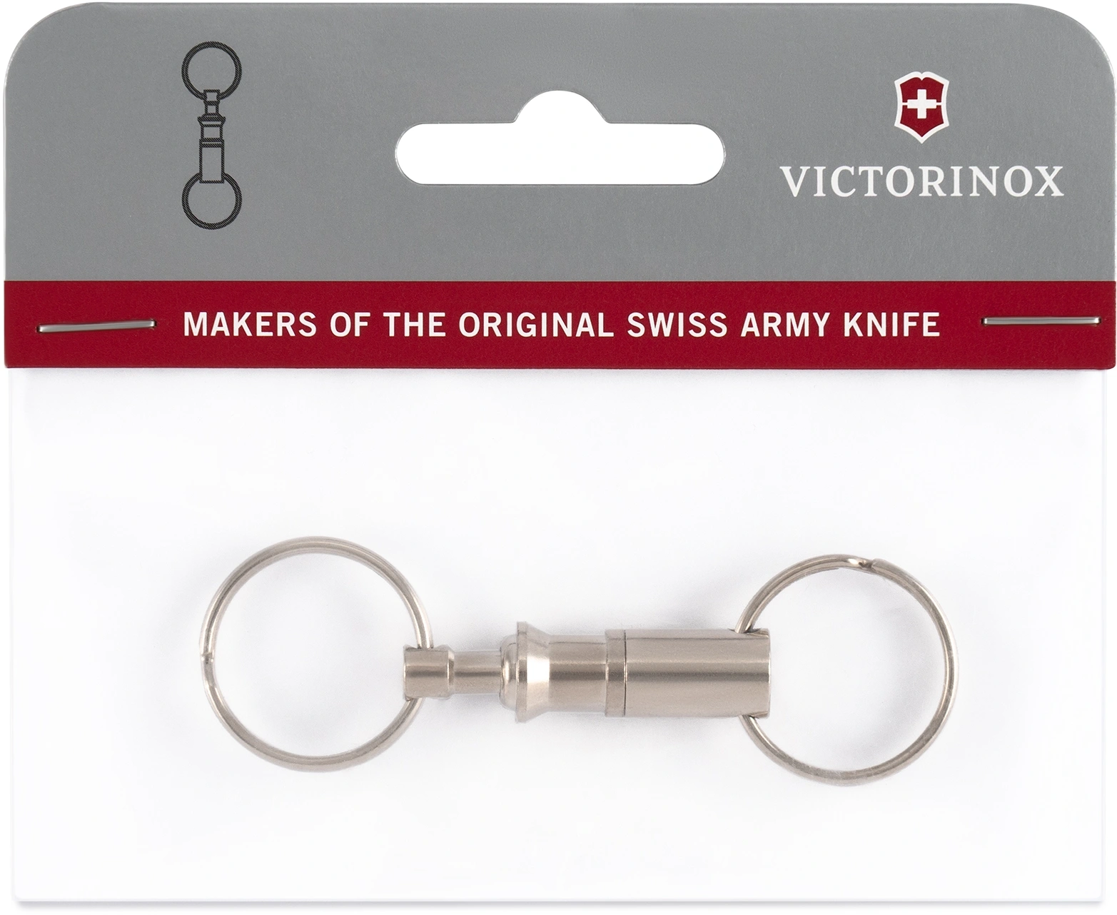Карабин для ключей Victorinox 4.1835 серебристый — миниатюра 13