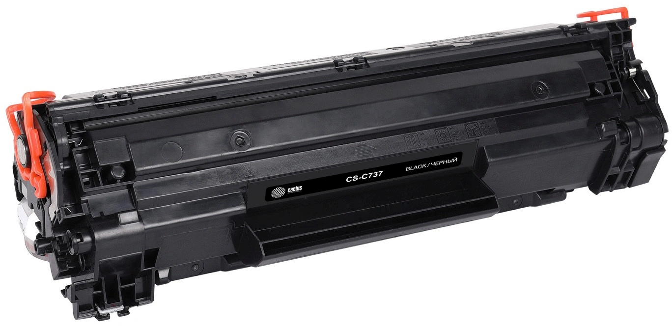 Картридж лазерный Cactus CS-C737 737 черный (2400стр.) для Canon MF 210/211/212/216/217/220 — миниатюра 2