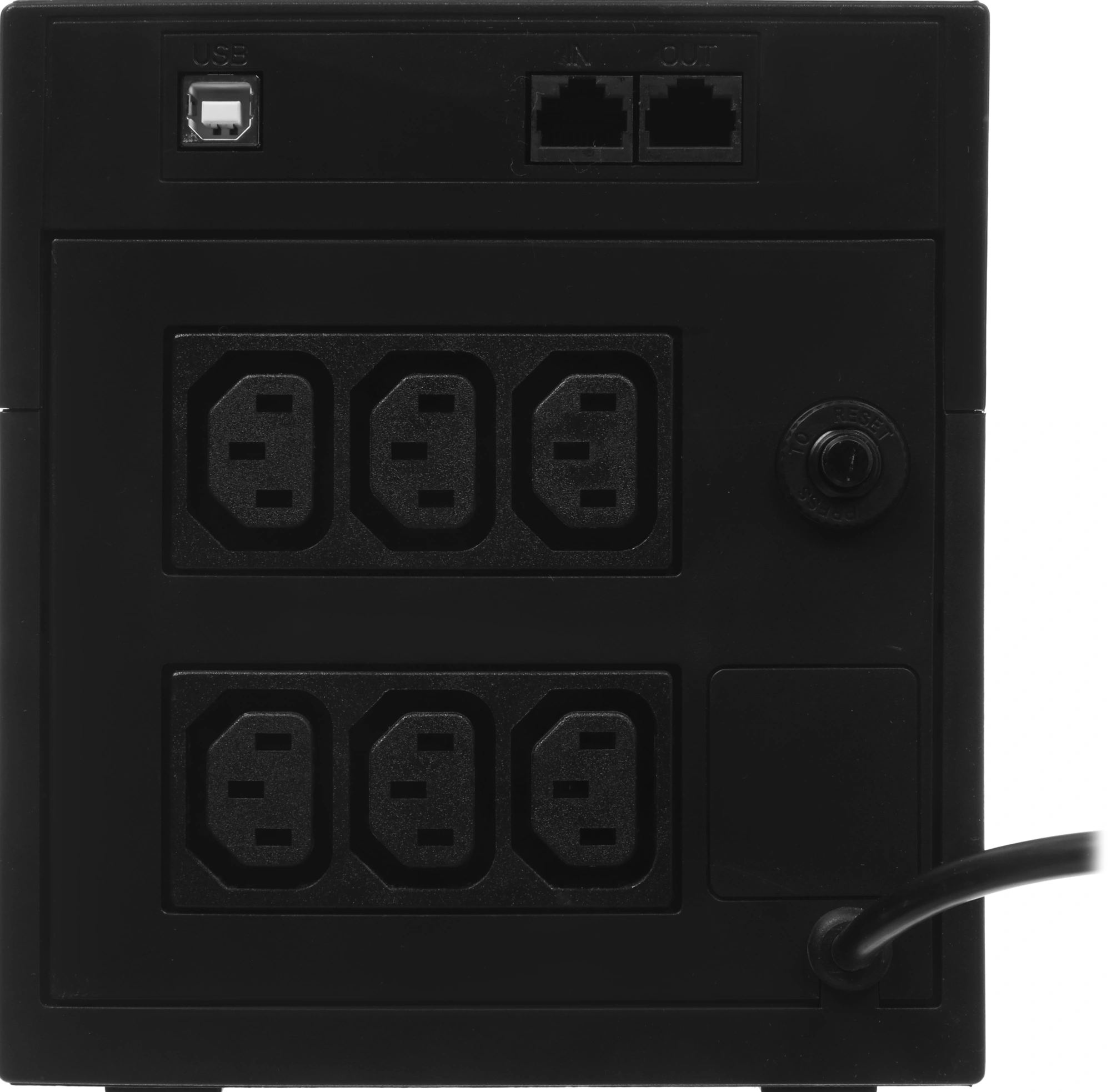 Источник бесперебойного питания Powercom Raptor RPT-1500AP 900Вт 1500ВА черный — миниатюра 14