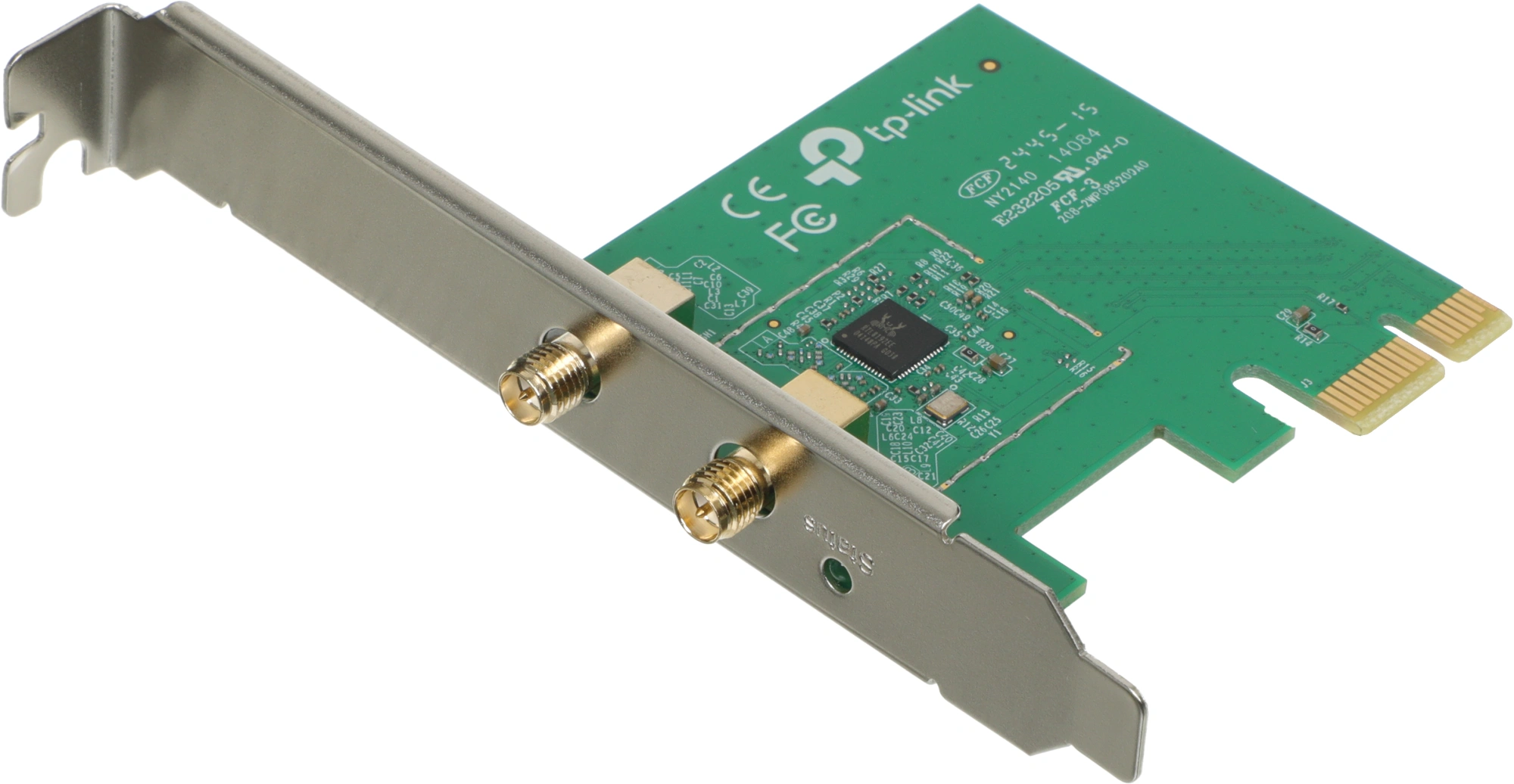 Сетевой адаптер Wi-Fi TP-Link TL-WN881ND N300 PCI Express (ант.внеш.съем) 2ант. — миниатюра 3