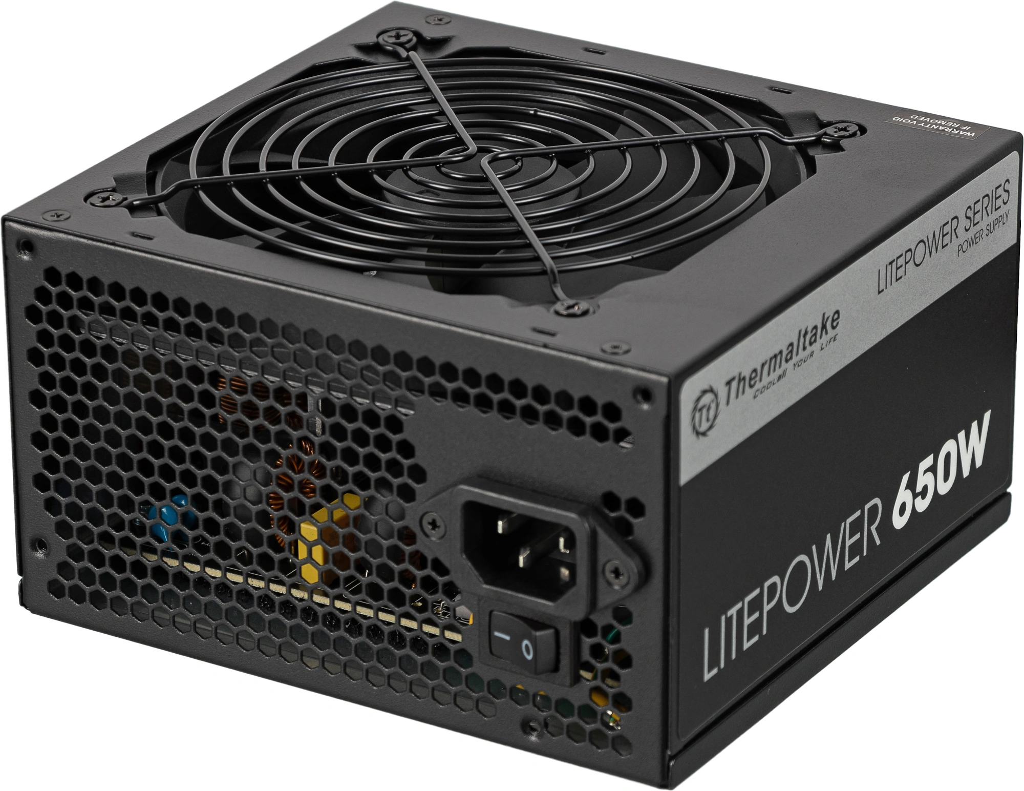 Блок питания Thermaltake ATX 650W Litepower (20+4pin) APFC 120mm fan 5xSATA RTL — миниатюра 8