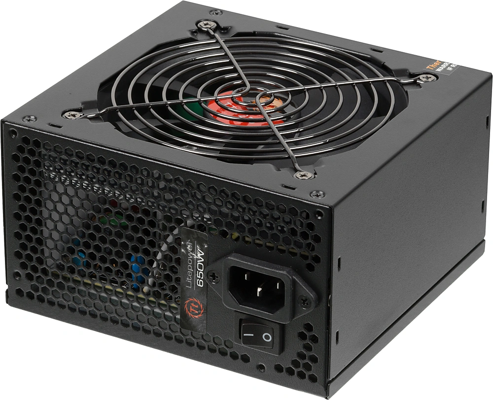 Блок питания Thermaltake ATX 650W Litepower (20+4pin) APFC 120mm fan 5xSATA RTL — миниатюра 3