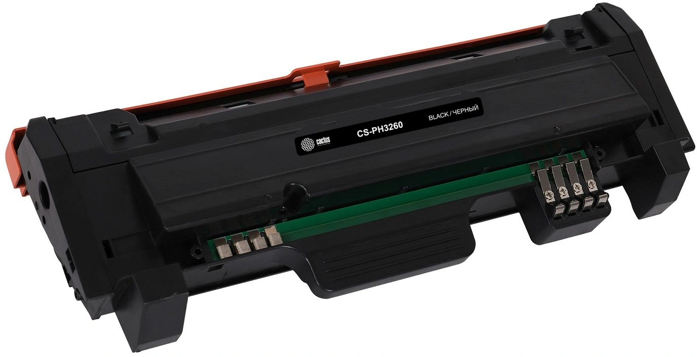Картридж лазерный Cactus CS-PH3260 106R02778 черный (3000стр.) для Xerox Phaser 3052/3260/WC 3215/3225 — миниатюра 2