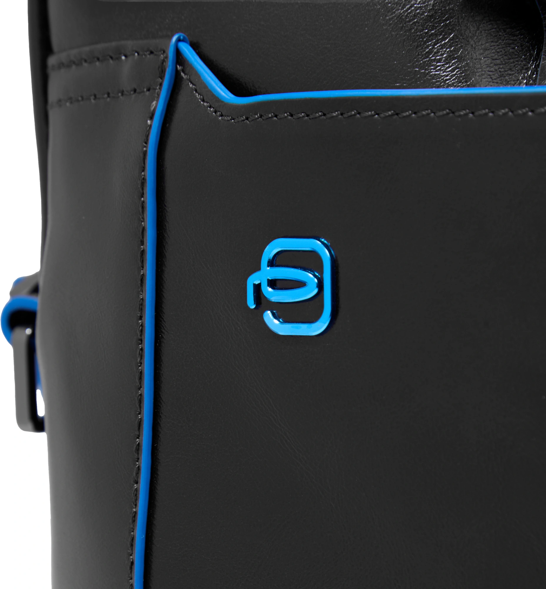 Деловая сумка Piquadro Blue Square CA3335B2/N с отделением для ноутбука 15" черная натур.кожа — миниатюра 9