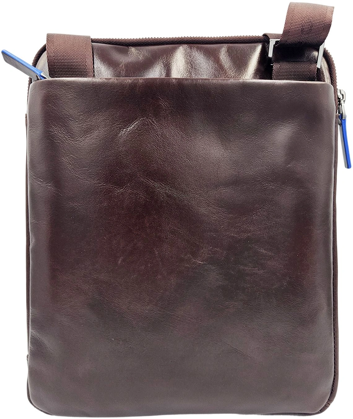 Сумка мужская Piquadro Blue Square CA1816B2/MO коричневая натур.кожа — миниатюра 5