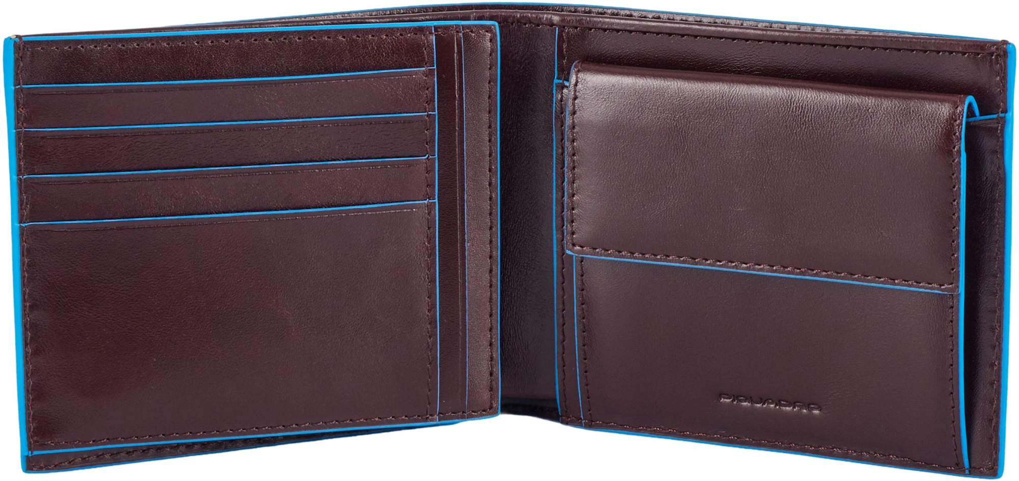 Кошелек мужской Piquadro Blue Square PU1240B2R/MO коричневый натур.кожа — миниатюра 6