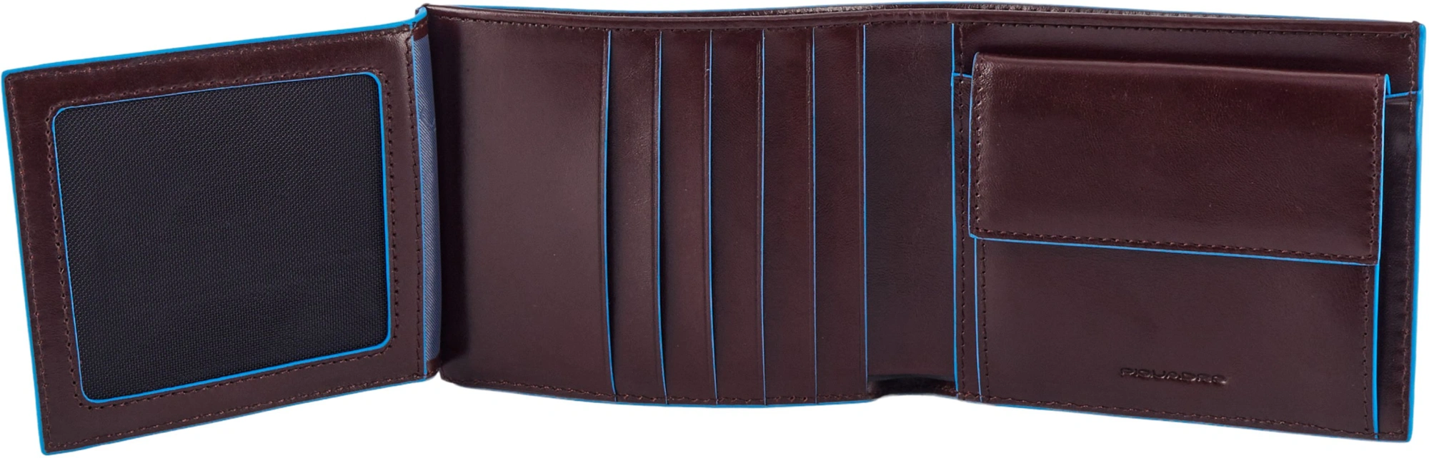 Кошелек мужской Piquadro Blue Square PU1240B2R/MO коричневый натур.кожа — миниатюра 7