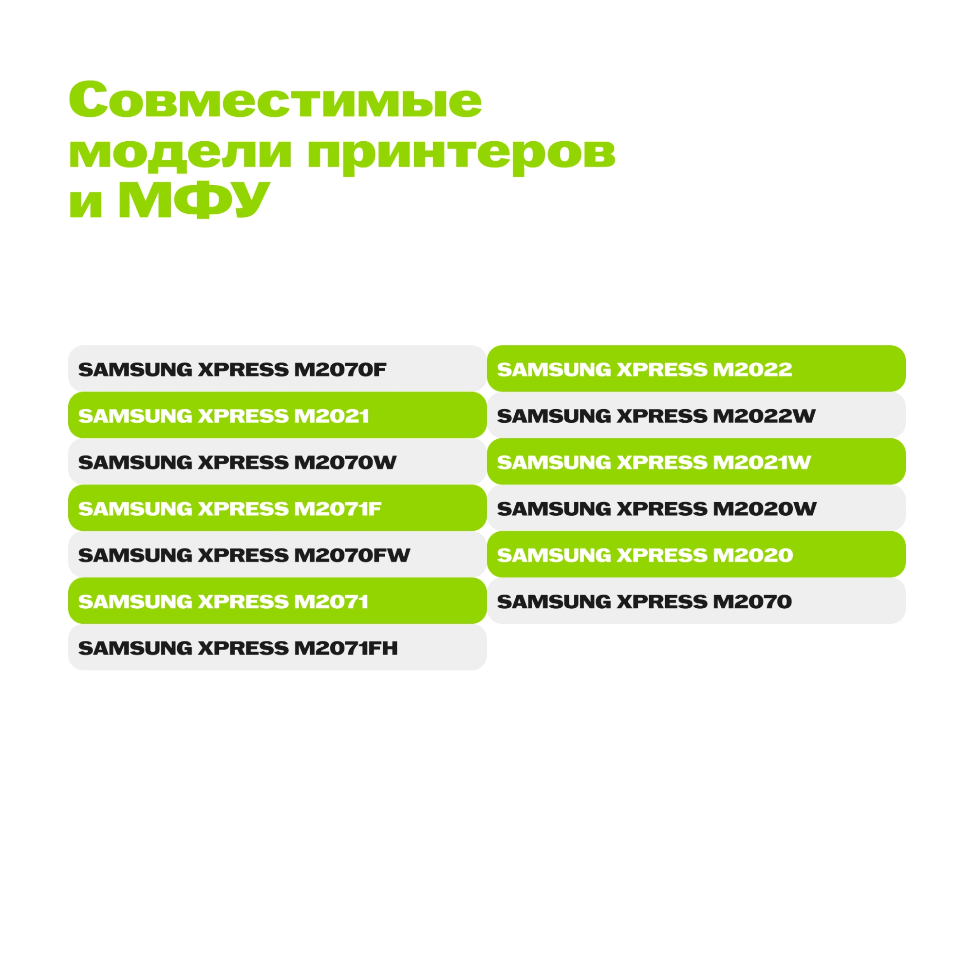 Картридж лазерный Cactus CS-D111L MLT-D111L черный (1800стр.) для Samsung Xpress M2022/M2020/M2021/M2020W/M2070/M2070FW/M2071 /M2071FH/M2021W/M2022W/M2070F/M2070W/M2071F — миниатюра 16