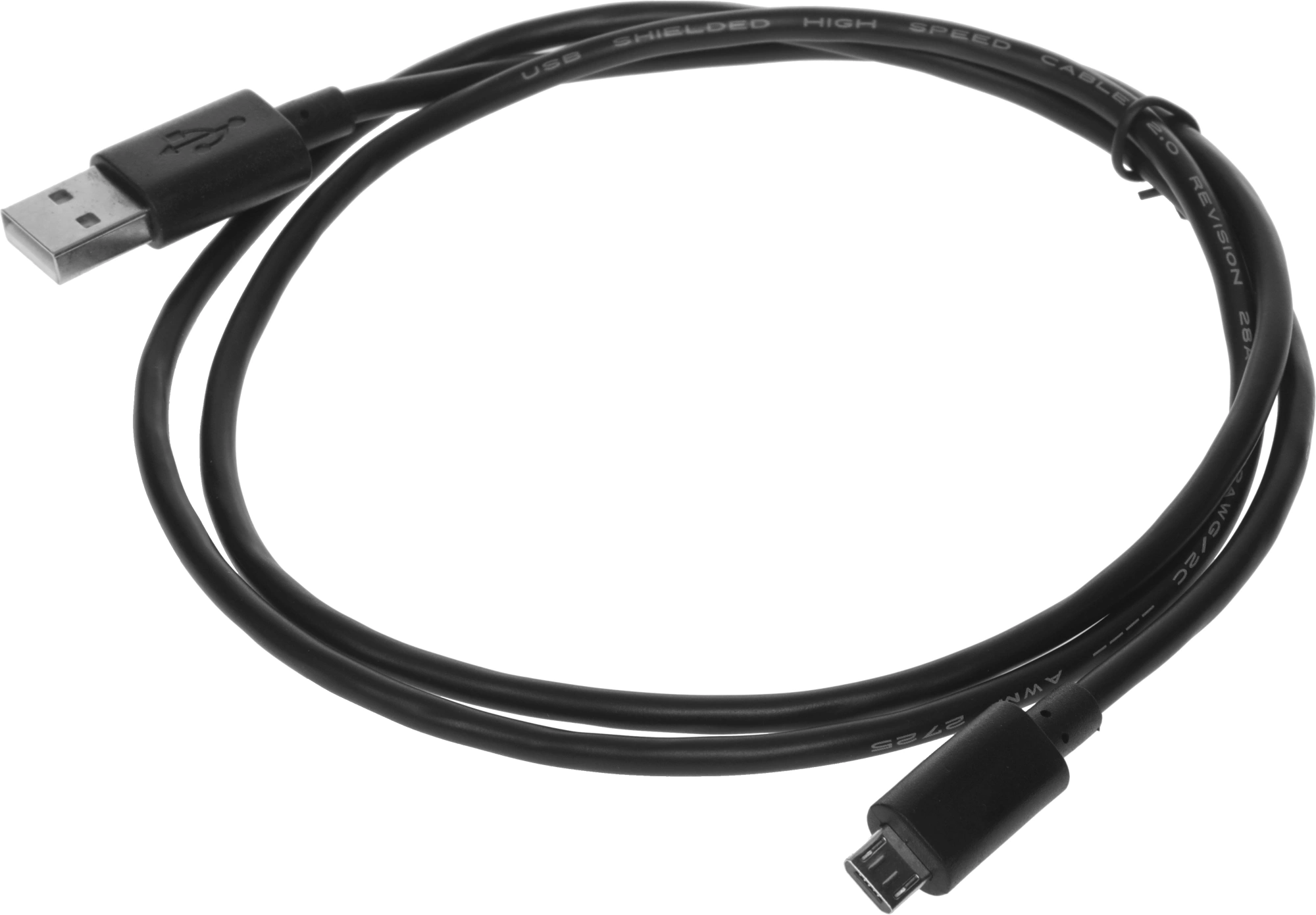 Кабель 2A Square Connector USB (m)-micro USB (m) 1м черный — миниатюра 2