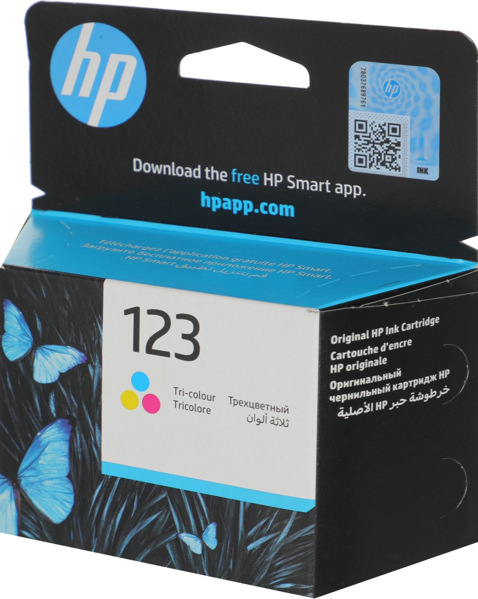 Картридж струйный HP 123 F6V16AE многоцветный печ.гол.в компл. (100стр.) для HP DJ 2130/2620/2630/2632 — миниатюра 2