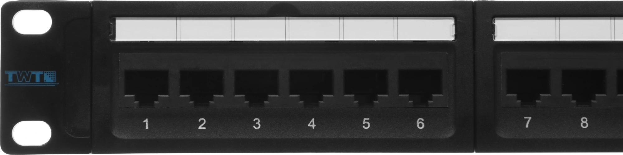 Патч-панель Lanmaster TWT-PP24UTP/6 19" 1U 24xRJ45 кат.6 UTP — миниатюра 8