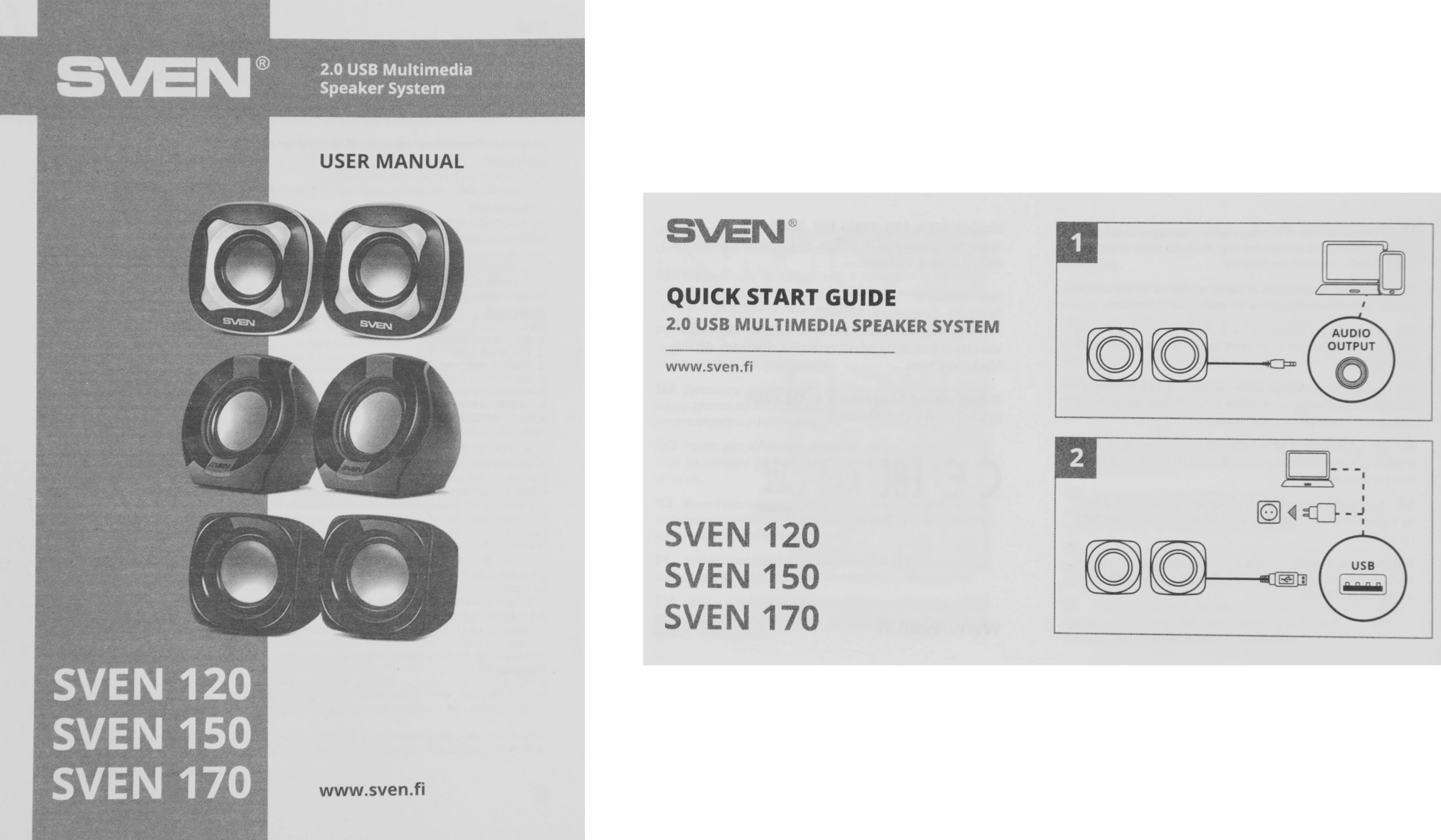 Колонки Sven 150 2.0 черный/синий 5Вт — миниатюра 6
