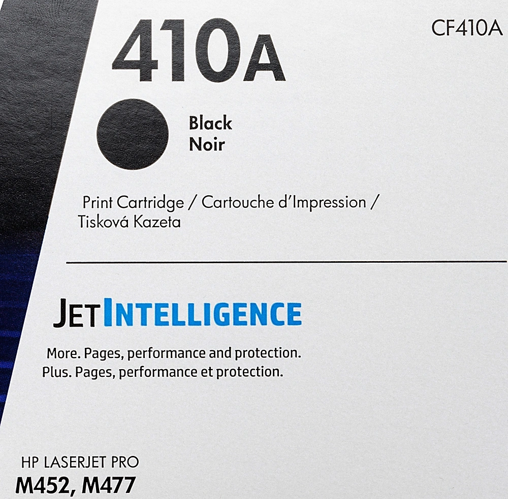 Картридж лазерный HP 410A CF410A черный бар.в компл. (2300стр.) для HP LJ Pro M452/M477 — миниатюра 3