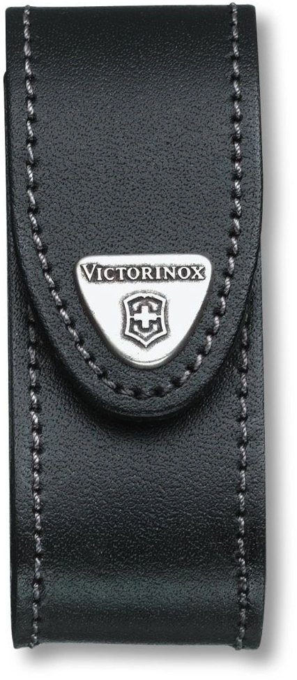 Чехол Victorinox 4.0520.3 нат.кожа петля черный без упаковки — фото 1