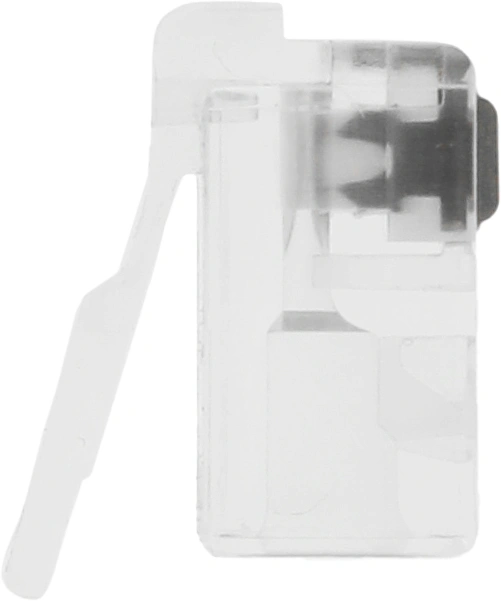 Коннектор Lanmaster (TWT-PL12-6P4C/100) UTP кат.3 RJ12 прозрачный (упак.:100шт) — миниатюра 3