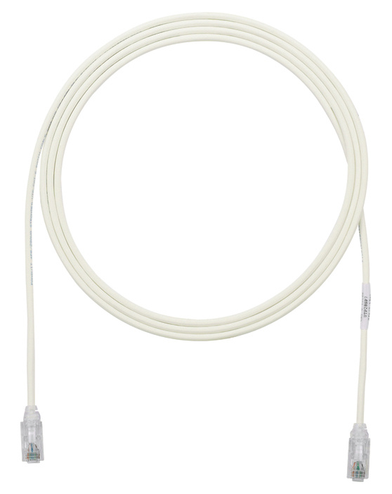 Патч-корд Panduit UTP28SP3M RJ-45 вил.-вилка RJ-45 кат.6 3м белый LSZH — фото 1