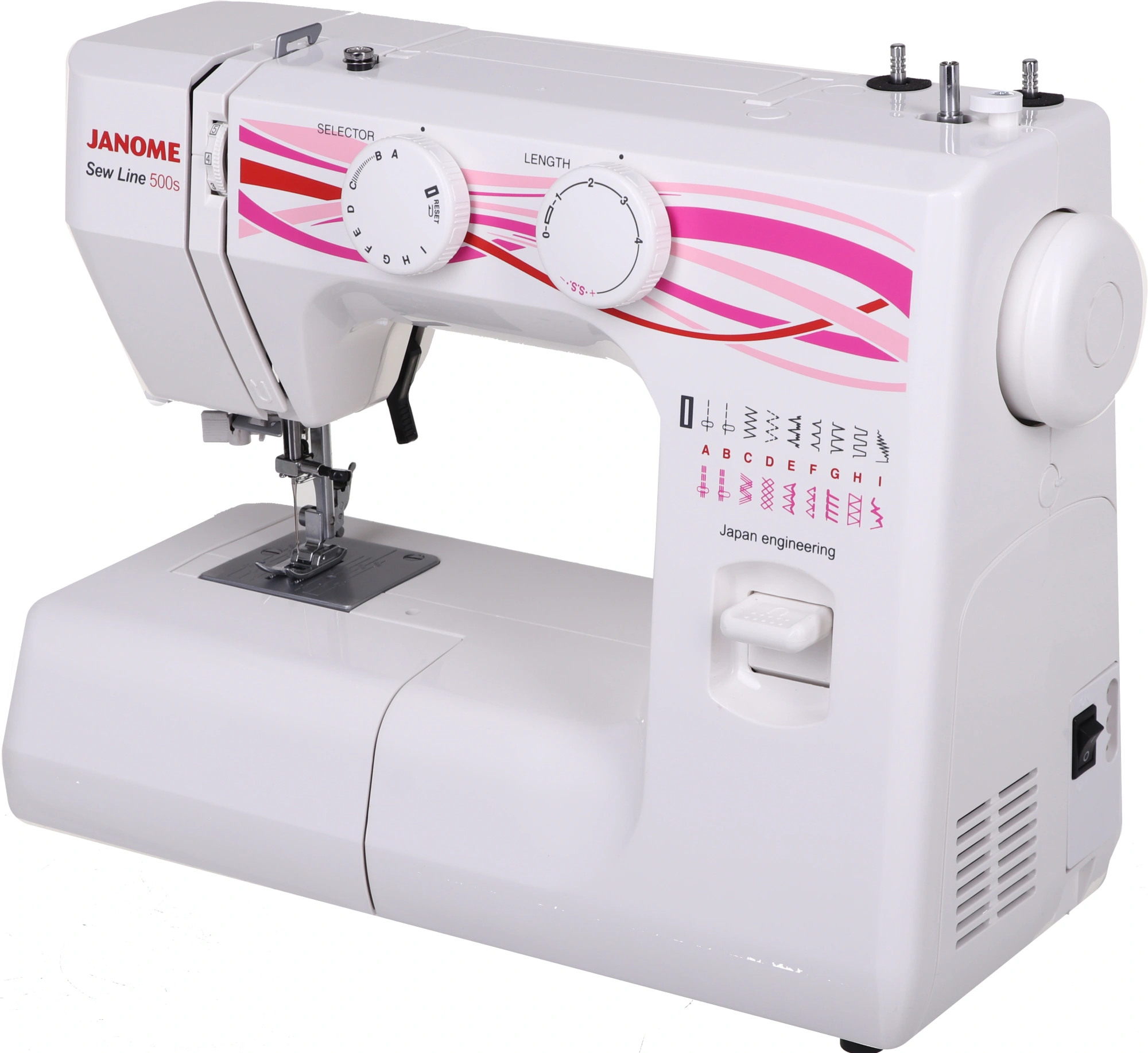 Швейная машина Janome Sew Line 500s белый — миниатюра 2