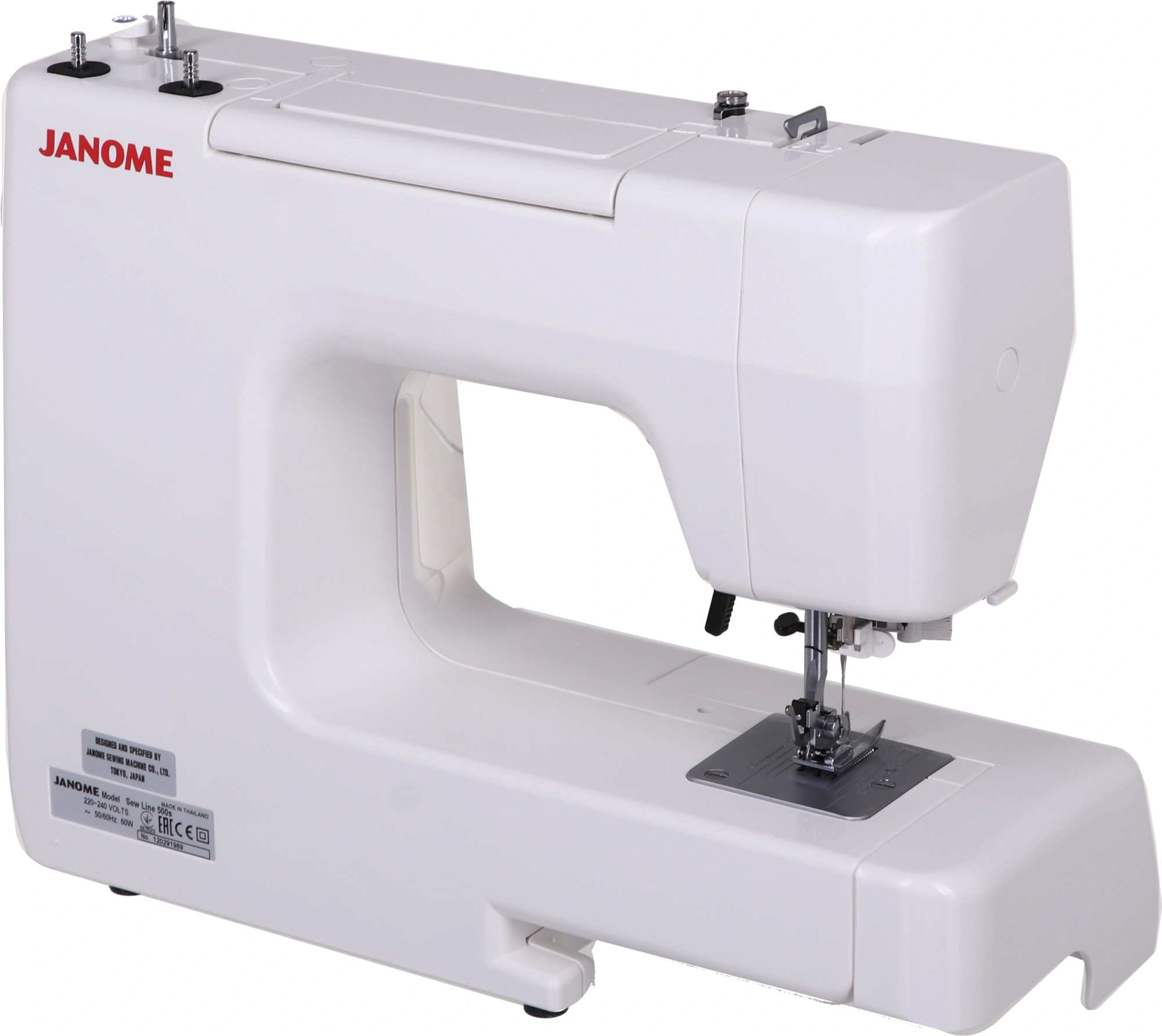 Швейная машина Janome Sew Line 500s белый — миниатюра 3