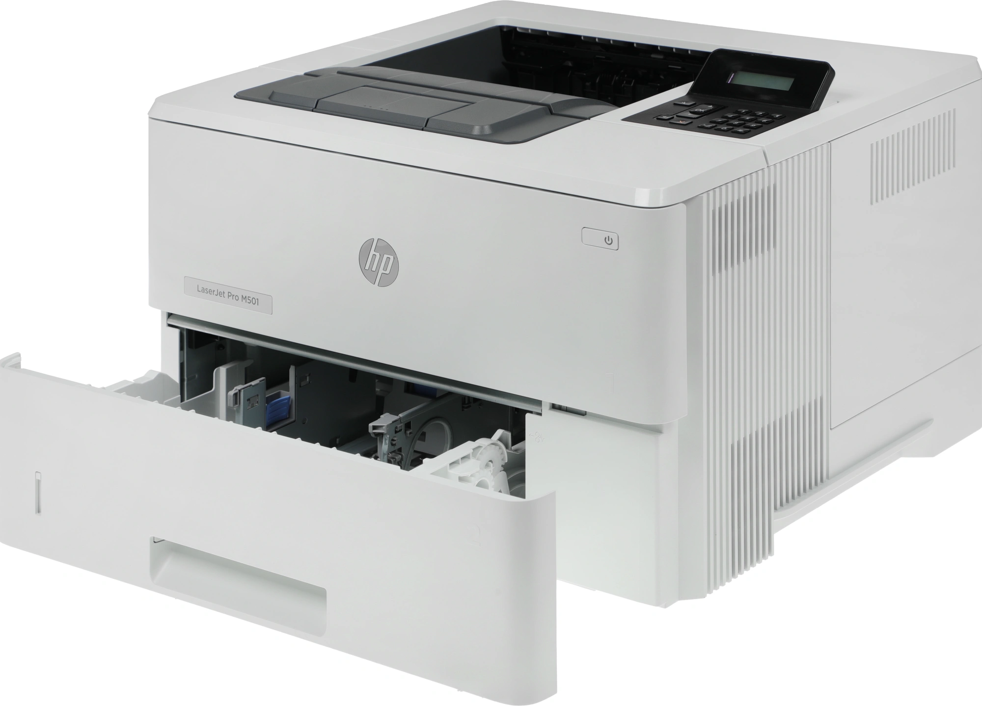 Принтер лазерный HP LaserJet Pro M501dn (J8H61A) A4 Duplex белый — миниатюра 3