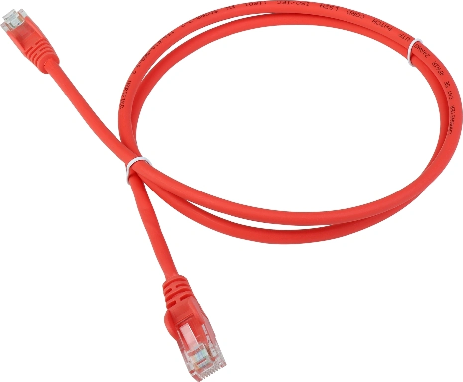 Патч-корд Lanmaster LAN-PC45/U5E-3.0-OR UTP RJ-45 вил.-вилка RJ-45 кат.5E 3м оранжевый LSZH (уп.:1шт) — миниатюра 4