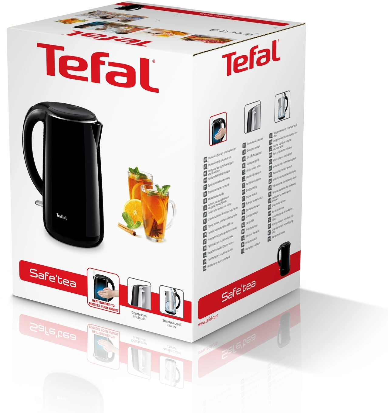 Чайник электрический Tefal KO260830 1.7л. 1800Вт черный корпус: пластик (7211002465) — миниатюра 9