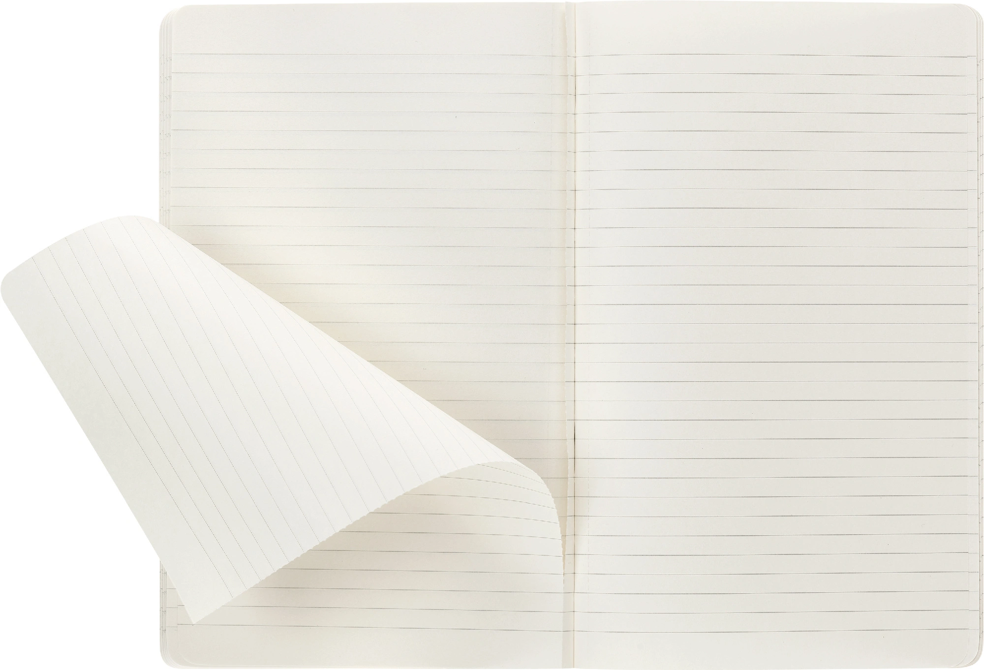 Блокнот Moleskine CAHIER JOURNAL QP316 Large 130х210мм обложка картон 80стр. линейка черный (3шт) — миниатюра 4