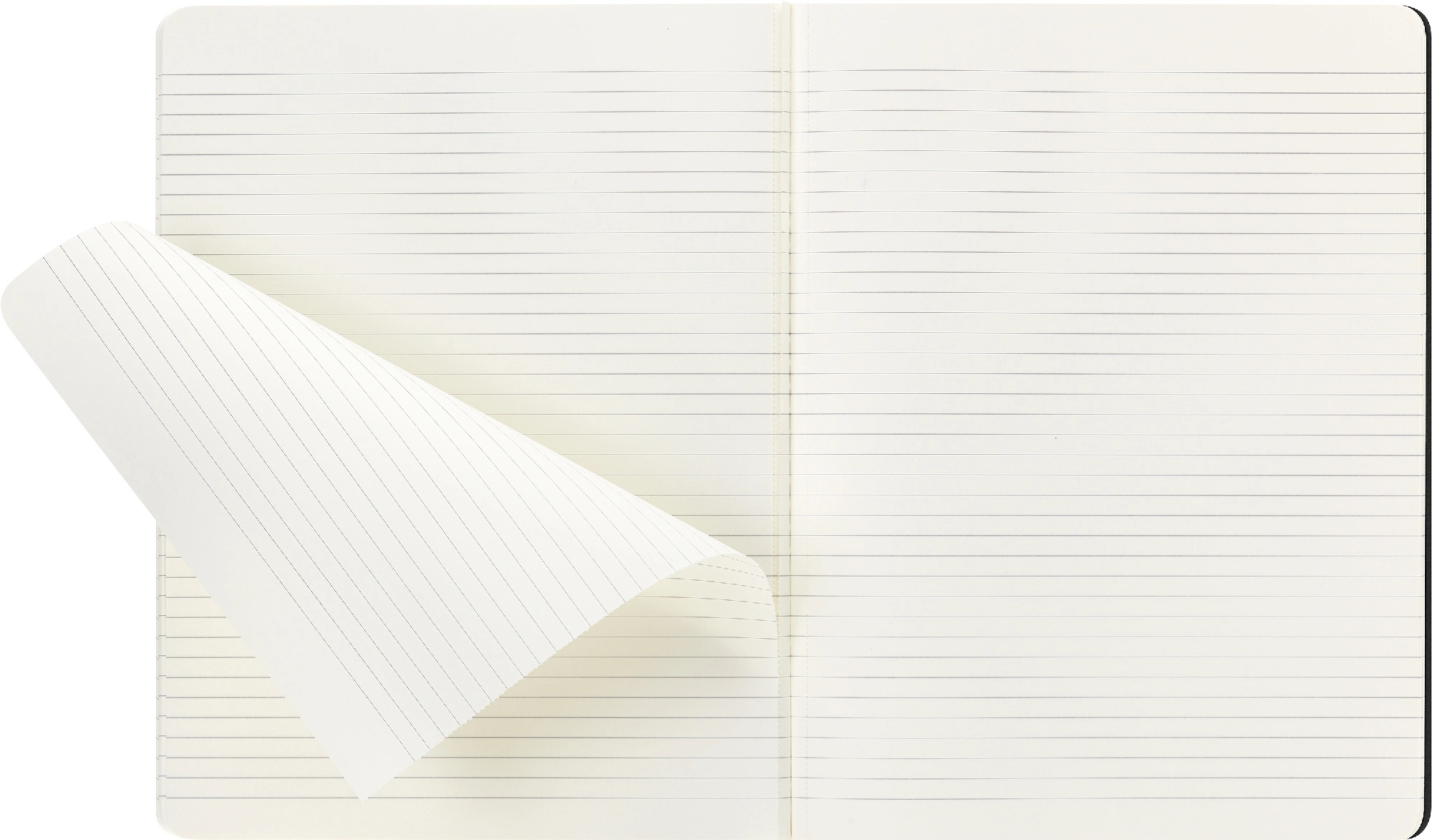 Блокнот Moleskine CAHIER JOURNAL QP321 XLarge 190х250мм обложка картон 120стр. линейка черный (3шт) — миниатюра 4