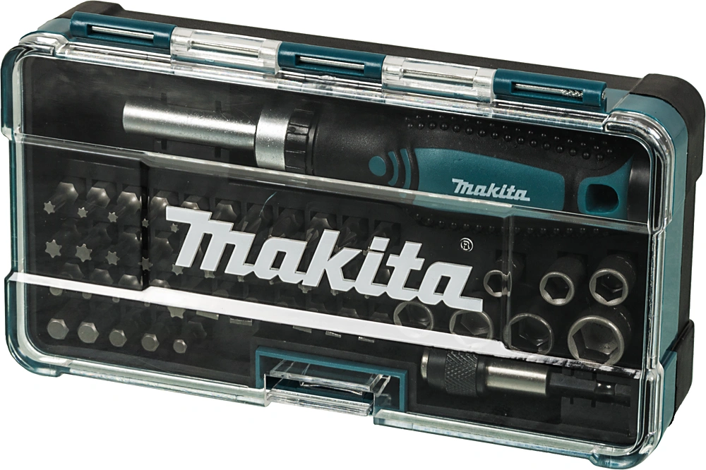 Отвертка Makita B-36170 в компл.:47 предметов жесткий кейс — миниатюра 6