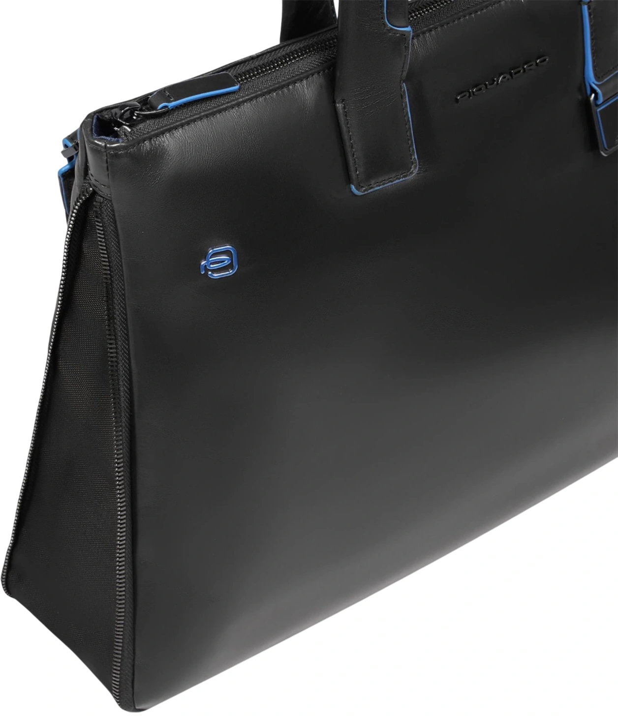 Деловая сумка Piquadro Blue Square CA4021B2/N с отделением для ноутбука 15.6" черная натур.кожа — миниатюра 4