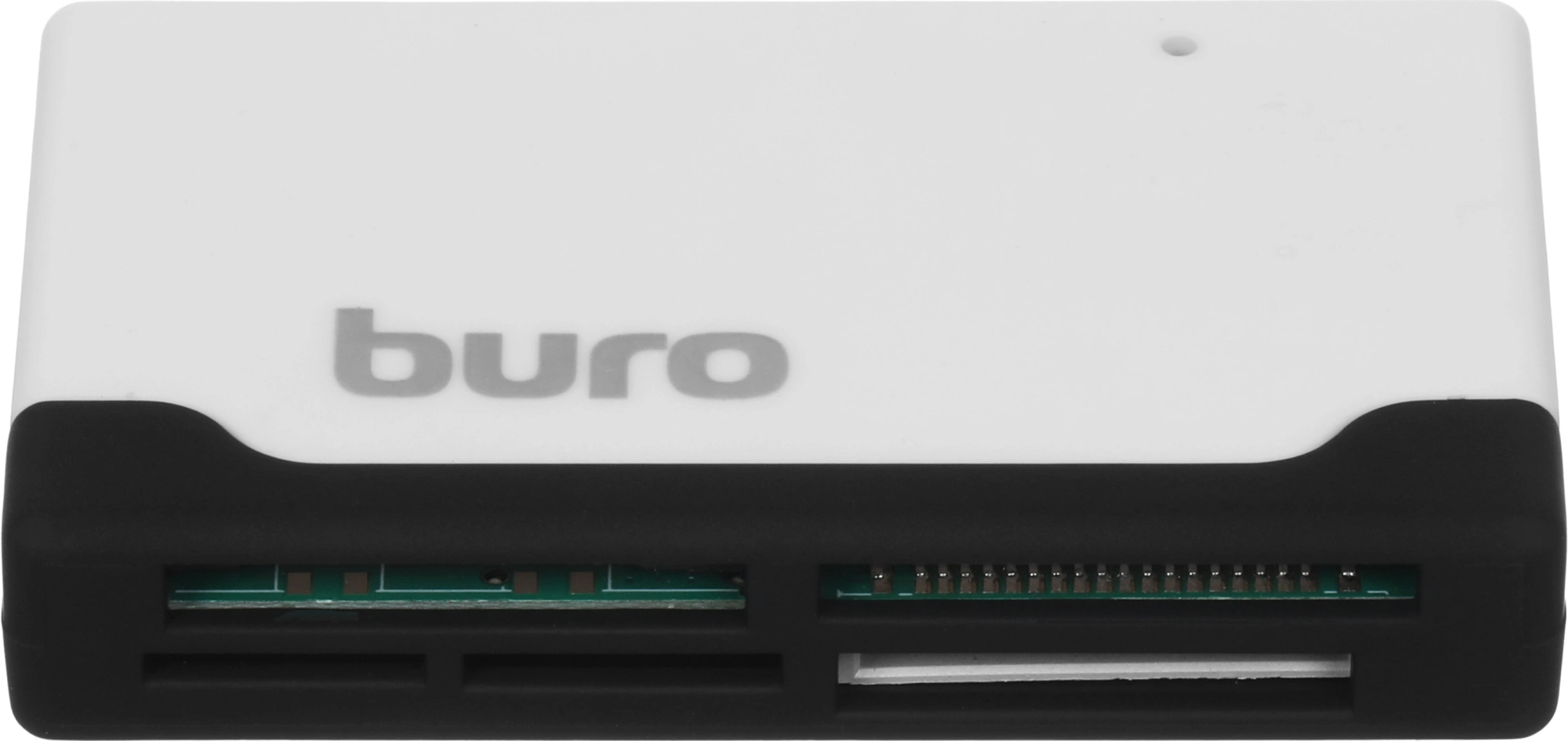 Устройство чтения карт памяти USB2.0 Buro BU-CR-2102 белый — миниатюра 6