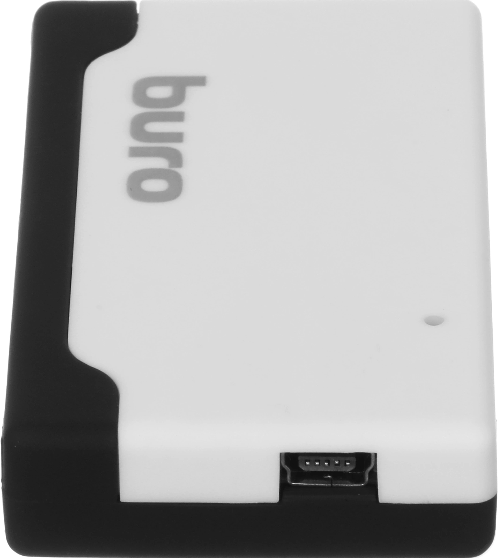 Устройство чтения карт памяти USB2.0 Buro BU-CR-2102 белый — миниатюра 8