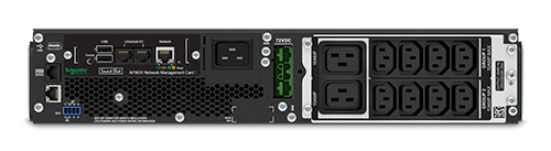 Источник бесперебойного питания APC Smart-UPS SRT SRT2200RMXLI-NC 1980Вт 2200ВА черный — фото 1