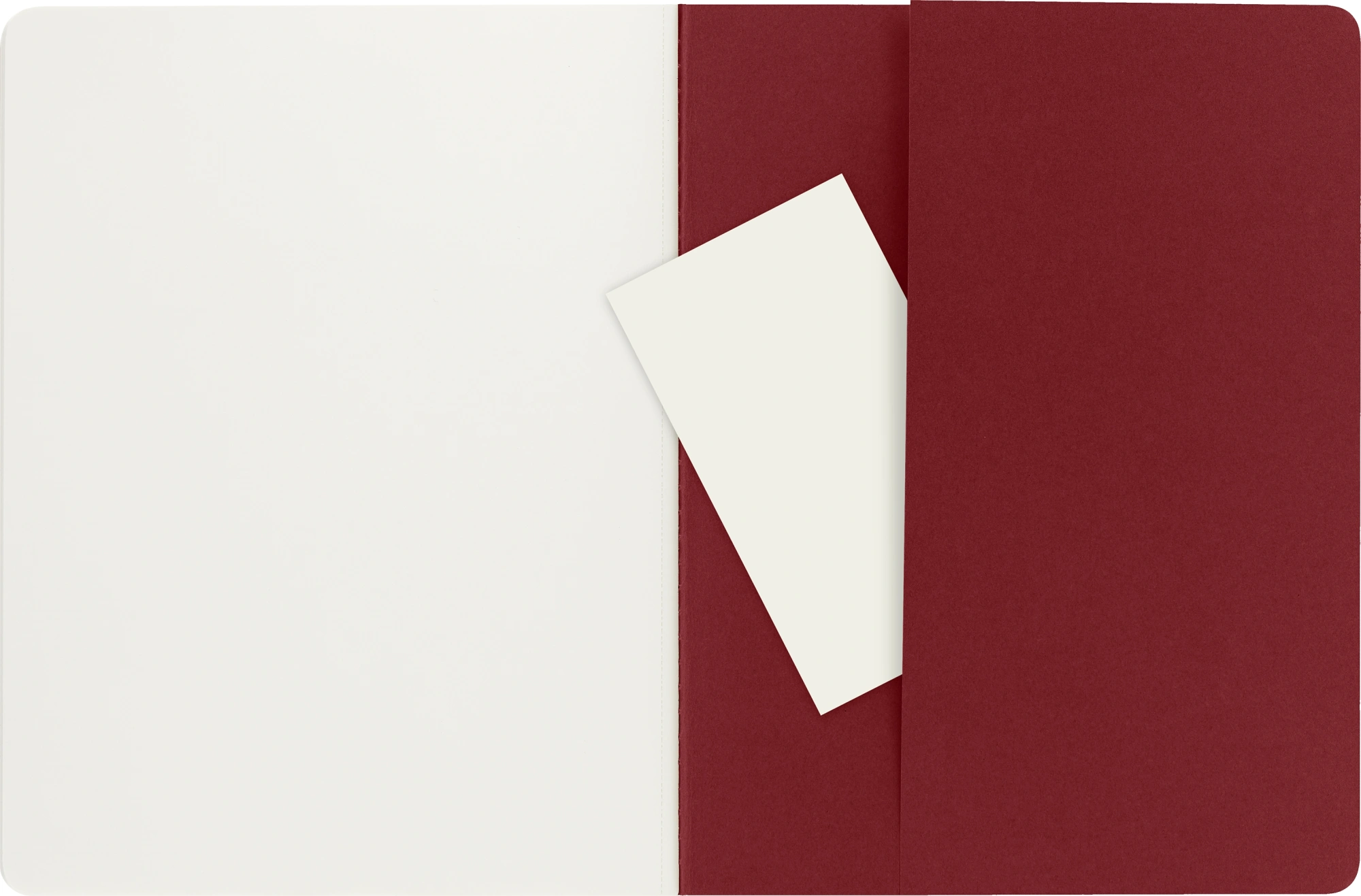 Блокнот Moleskine CAHIER JOURNAL CH123 XLarge 190х250мм обложка картон 120стр. нелинованный клюквенный (3шт) — миниатюра 5