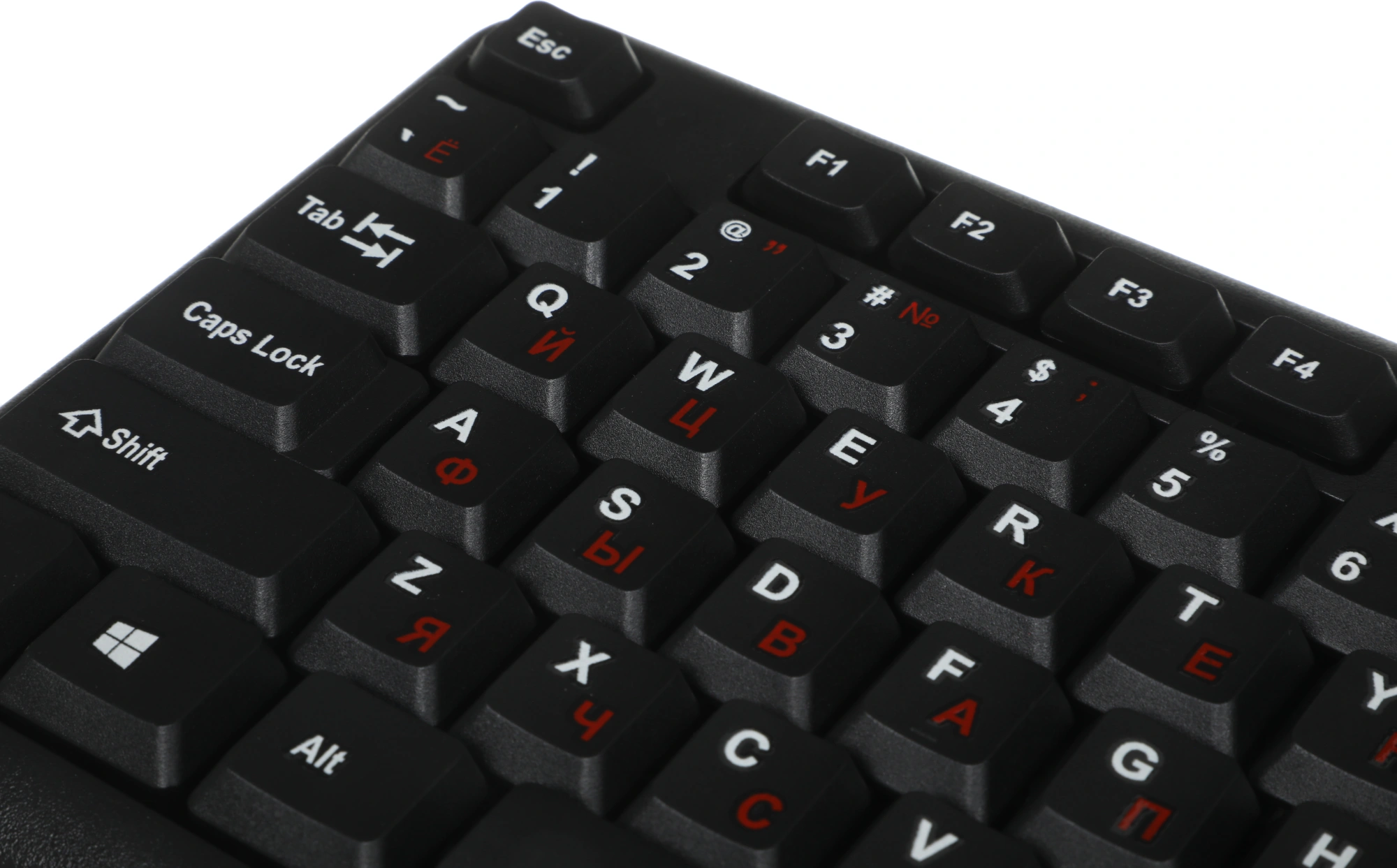 Клавиатура Оклик 90M черный USB (402127) кабель 1.35м — миниатюра 7