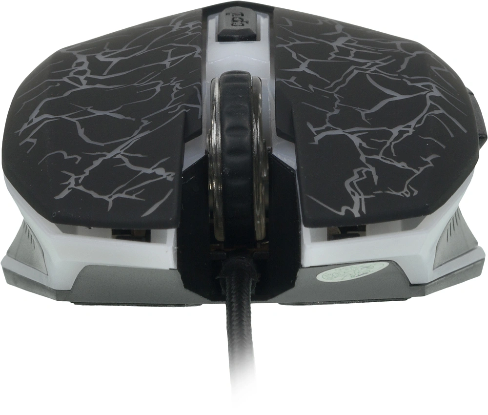 Мышь Оклик 905G INVASION черный оптическая 3600dpi USB для ноутбука 6but (405626) — миниатюра 18