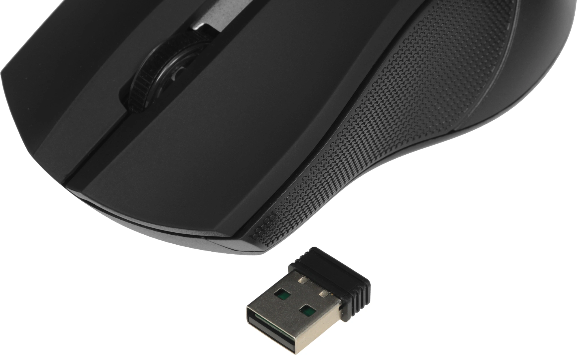 Мышь Оклик 615MW черный/серебристый оптическая 1200dpi беспров. USB для ноутбука 3but (412860) — миниатюра 7