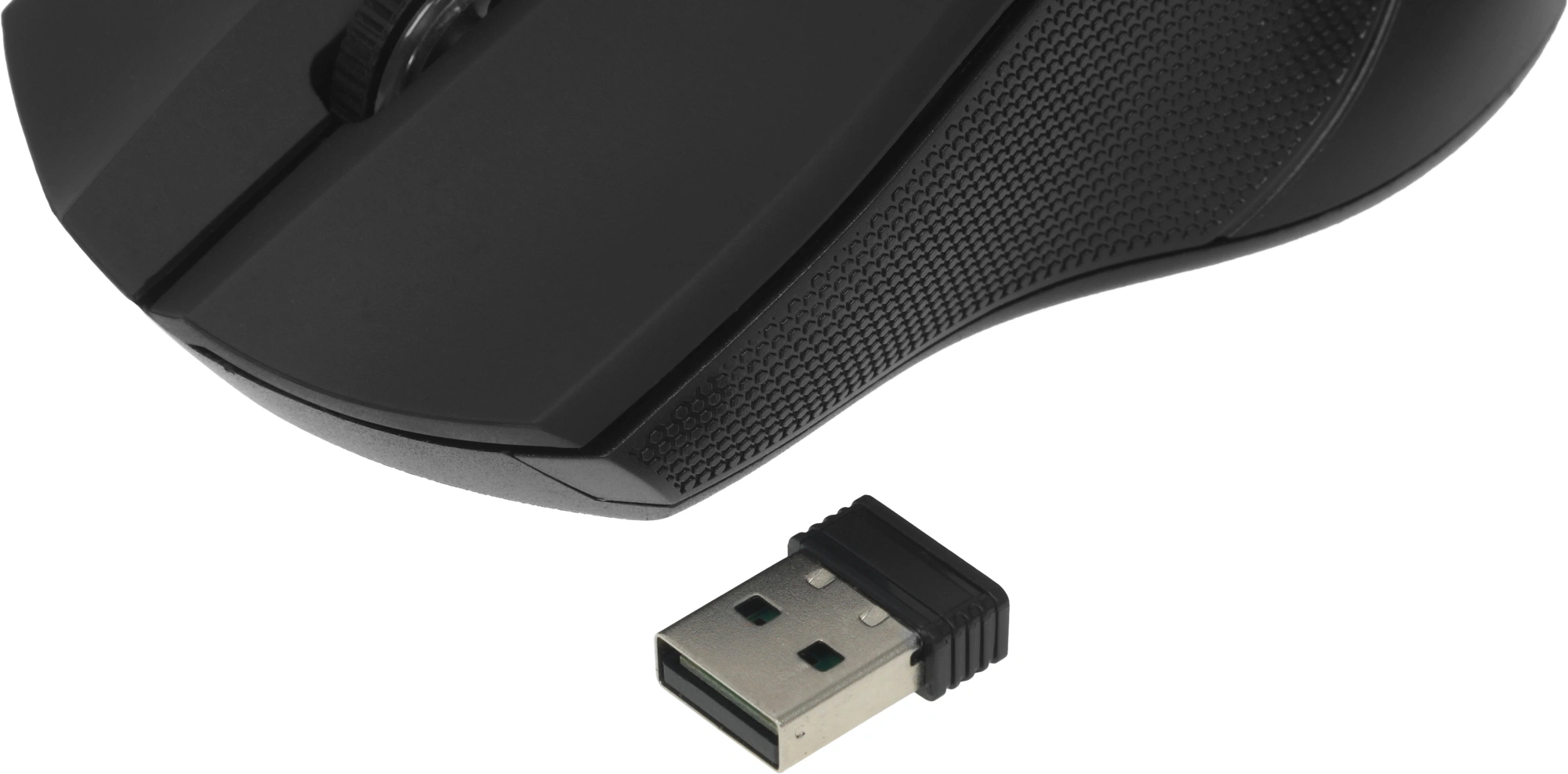 Мышь Оклик 615MW черный/красный оптическая 1200dpi беспров. USB для ноутбука 3but (412861) — миниатюра 11