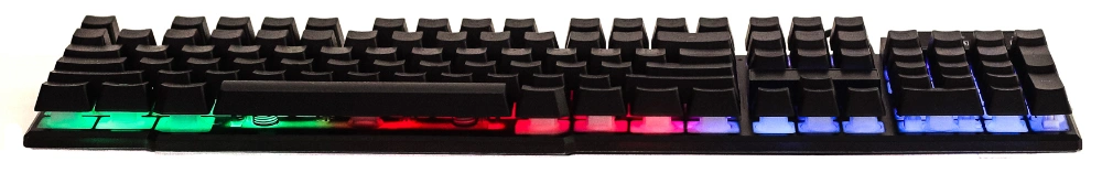 Клавиатура Оклик 780G SLAYER черный USB for gamer LED (412899) кабель 1.5м — миниатюра 2