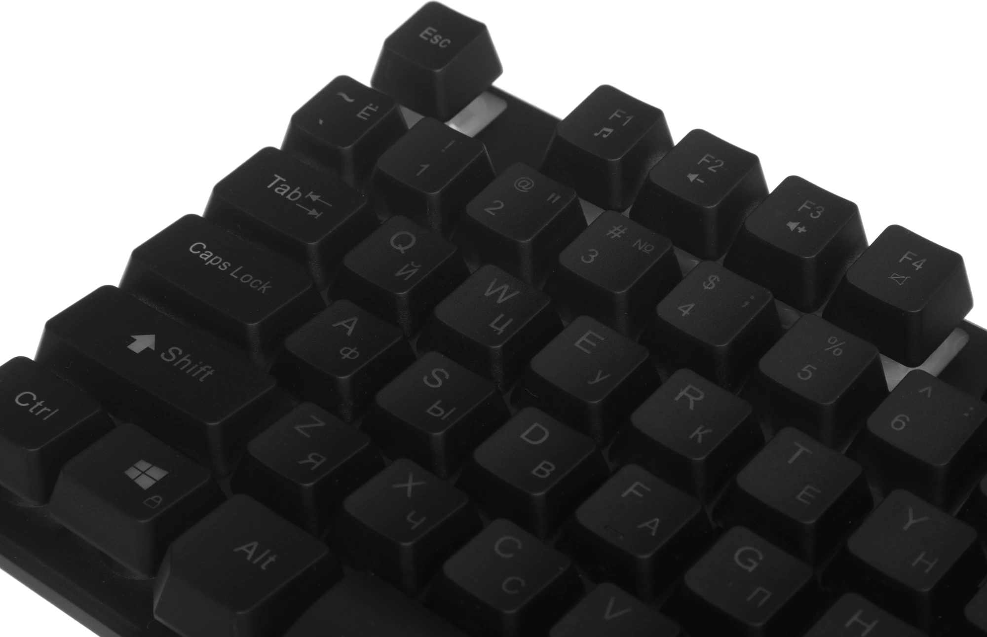 Клавиатура Оклик 780G SLAYER черный USB for gamer LED (412899) кабель 1.5м — миниатюра 17