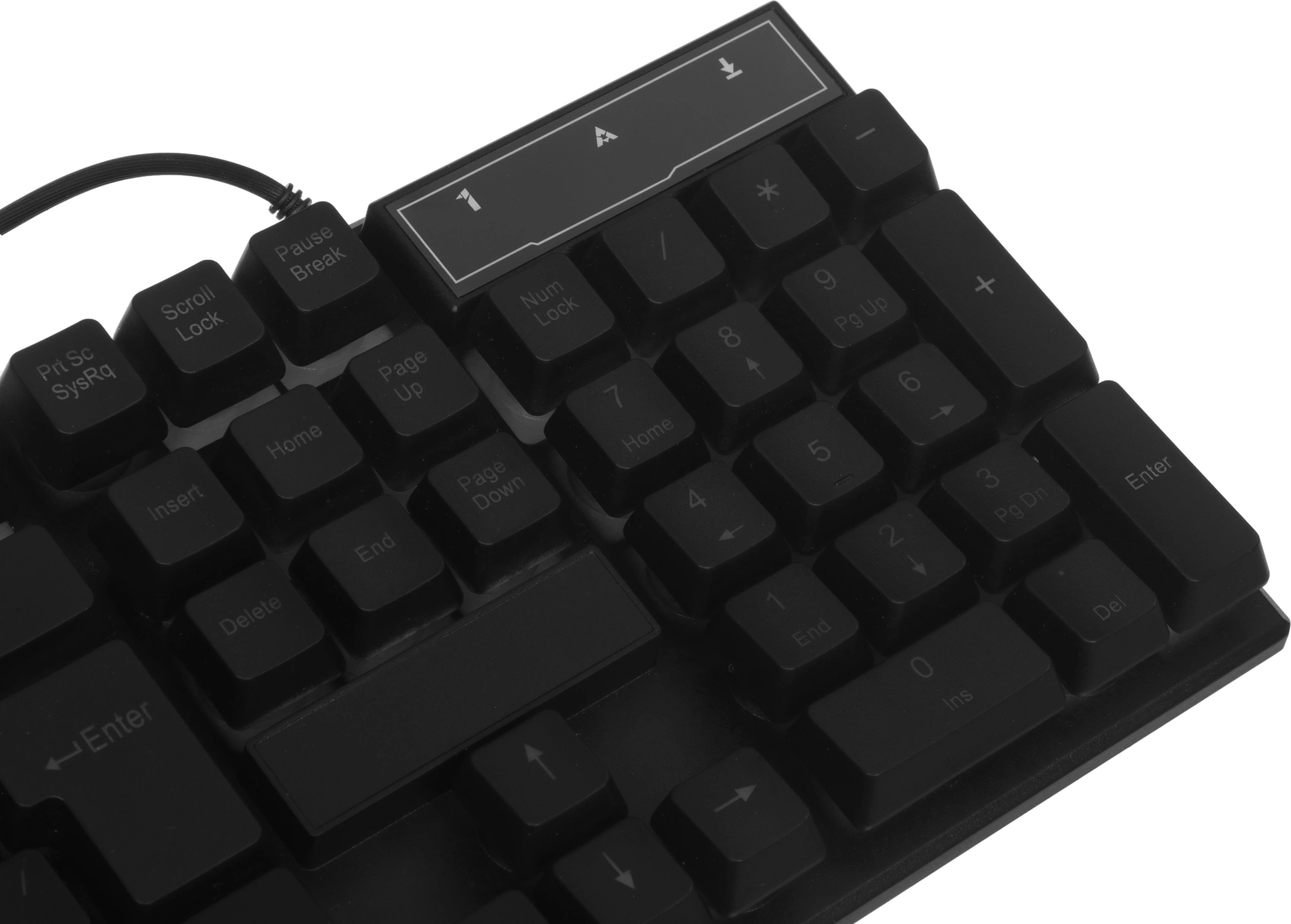 Клавиатура Оклик 780G SLAYER черный USB for gamer LED (412899) кабель 1.5м — миниатюра 18
