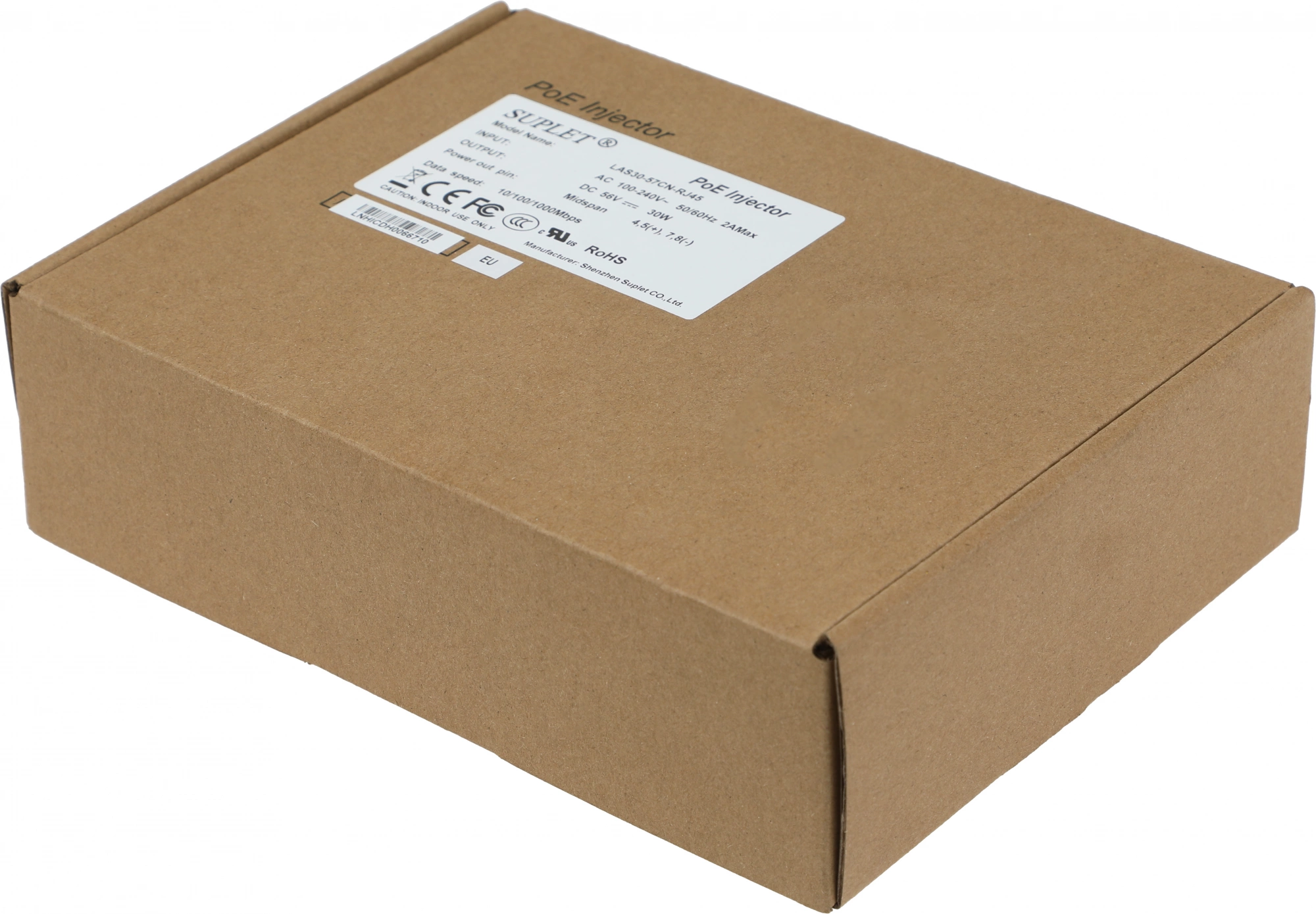 Инжектор POE Hikvision LAS30-57CN-RJ45 — миниатюра 5