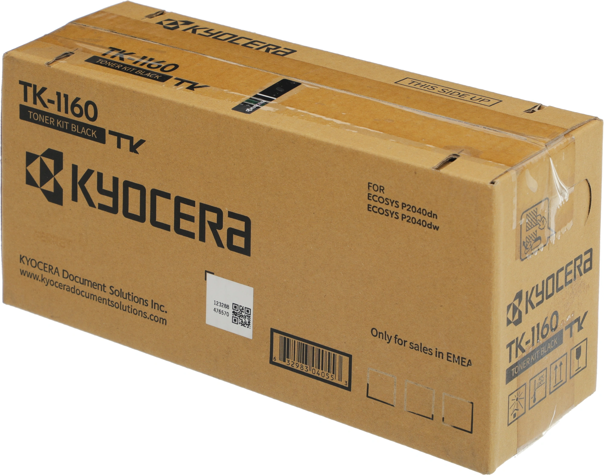 Картридж лазерный Kyocera TK-1160 1T02RY0NL0 черный (7200стр.) для Kyocera P2040dn/P2040dw — фото 1
