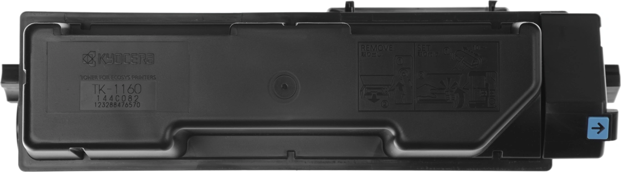 Картридж лазерный Kyocera TK-1160 1T02RY0NL0 черный (7200стр.) для Kyocera P2040dn/P2040dw — миниатюра 8