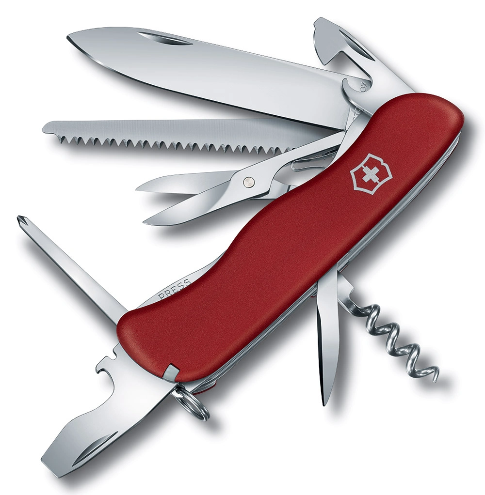 Нож перочинный Victorinox OUTRIDER (0.8513) 111мм 14функц. красный карт.коробка — фото 1