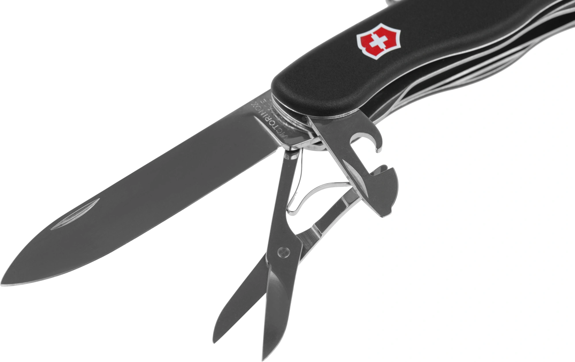 Нож перочинный Victorinox OUTRIDER (0.8513.3) 111мм 14функц. черный карт.коробка — миниатюра 4