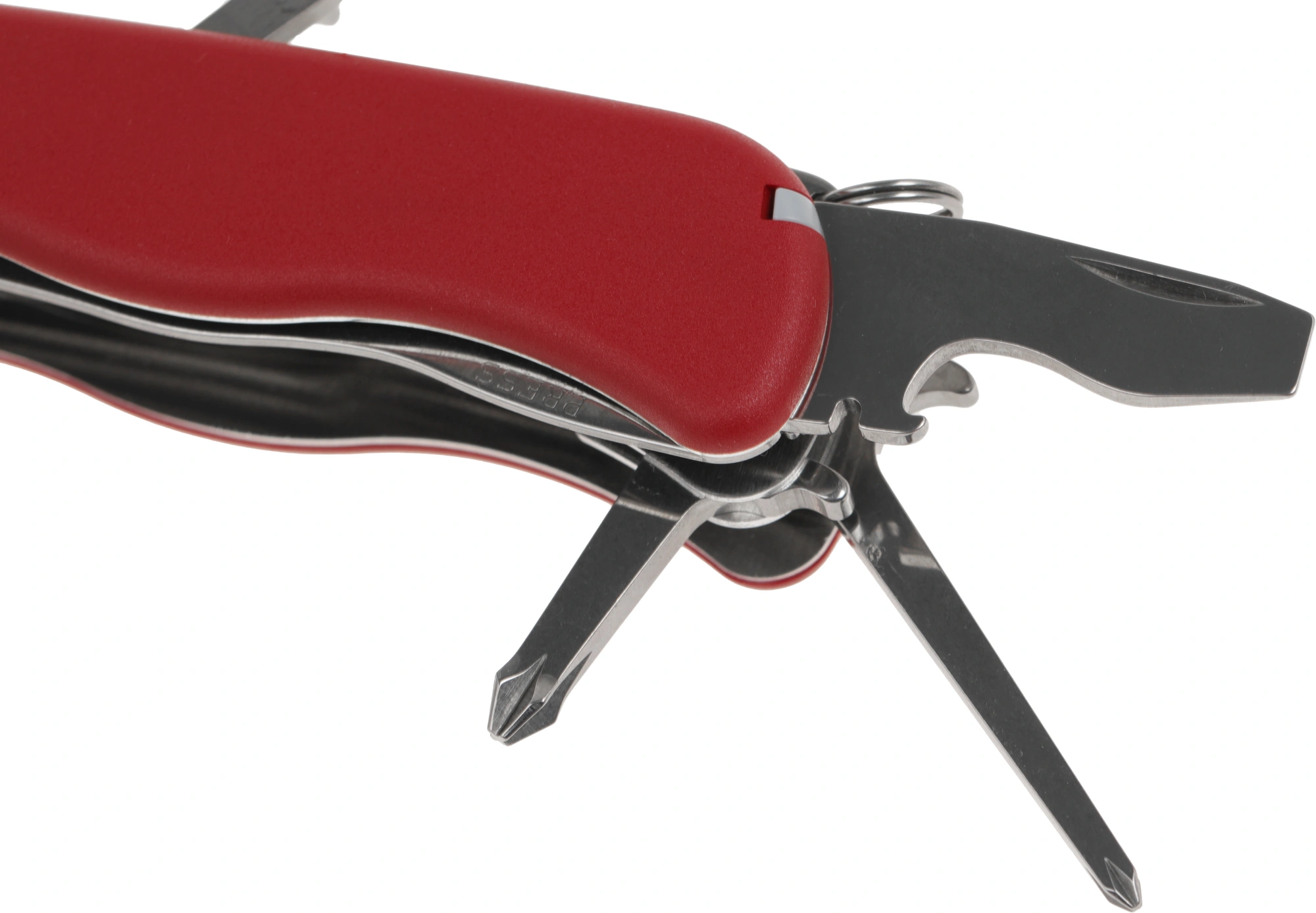 Нож перочинный Victorinox WORK CHAMP (0.8564) 111мм 21функц. красный карт.коробка — миниатюра 8