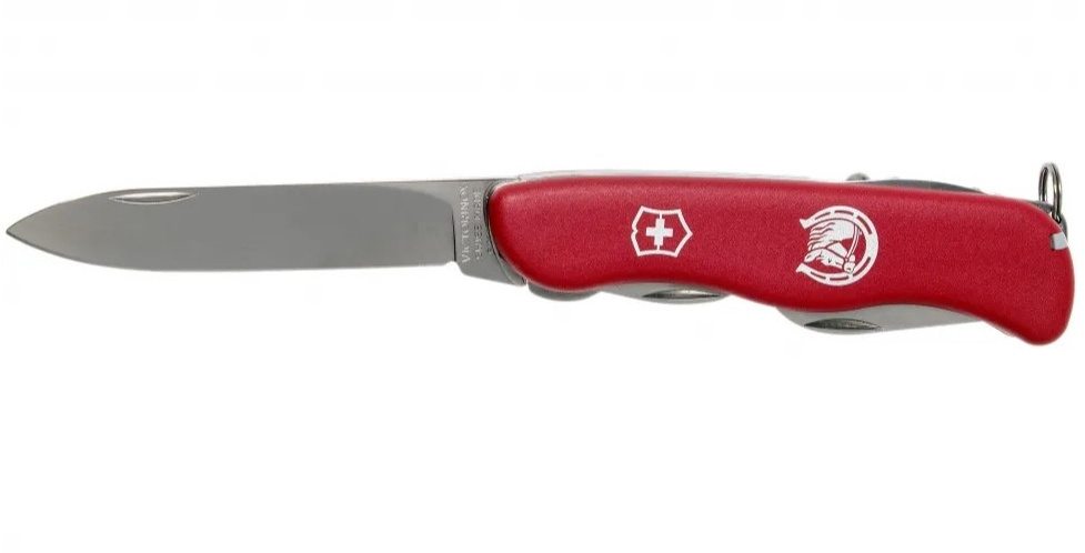 Нож перочинный Victorinox EQUESTRIAN (0.8583) 111мм 12функц. красный карт.коробка — миниатюра 3